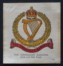 THE CONNAUGHT RANGERS issued 1915 John Sinclair 76mm x 70mm SCARCE SILK picture