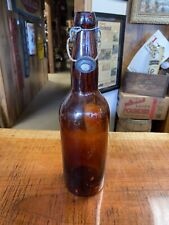 Vintage 1930’s DuBois Brewing Brown Glass Anchor Bottle picture