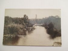 RPPC Auburn Iowa Postcard Coon River scene Real Photo 1910 IA picture