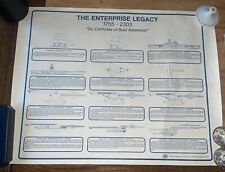 Vintage Star Trek Enterprise Legacy 1755-2303 Poster- 20