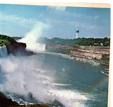 Postcard Niagra Falls  New York Pospect Point Gorge Observation Tower TravelPix picture