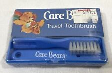 Vintage 1989 Care Bears Travel Toothbrush Blue #8308 DuCair - NEW, SEALED picture