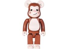 BE@RBRICK x CLOT Monkey Edison Chen Juice 400% Brown (BECL001) One Size picture