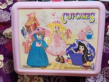 1991 Vintage Plastic CUPCAKES Lunchbox picture