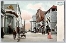 Street View San Antonio TX West Commerce Street TUCKS 2345 Postcard Pre-1907 picture