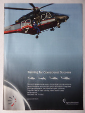 10/2012 PUB AGUSTA WESTLAND AW 139 HELICOPTER HELICOPTER ORIGINAL AD picture