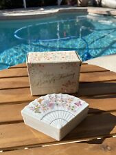 1980 Avon Butterfly inspired fan trinket box picture