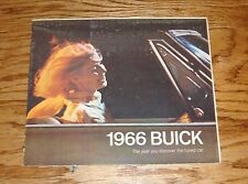 Original 1966 Buick Full Line Foldout Sales Brochure 66 Skylark Special Electra picture