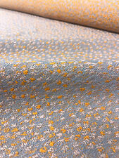 3.92 yds Kvadrat Ria 541 Raf Simons Blue Gray Orange Wool Upholstery Fabric 2pcs picture