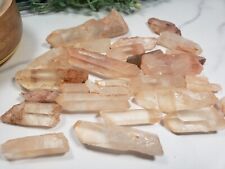 1Lb lot Quartz Points and pieces mostly points but not all intact crystals P picture