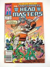 Transformers: Head Masters #1 Newsstand (1987 Marvel Comics) Headmasters picture