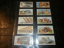 Tobacco Card Set, WD & HO Wills, ENGINEERING WONDERS, World Machinery, 1927 UK picture