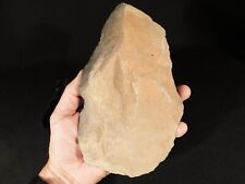 HUGE One Million Year Old Early Stone Age ACHEULEAN HandAxe Mali 1105gr picture