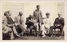 RPPC Thomas Edison Signs Sap Bucket for Henry Ford's New Detroit Museum Postcard picture