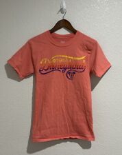 Disney Disneyland 1955 Shirt Adult Size Small Peach Graphic Short Sleeve Tee picture