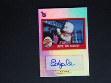 2013 Topps 75th Anniversary Ed Gale Howard the Duck AUTO Rainbow Foil NMMT+ picture
