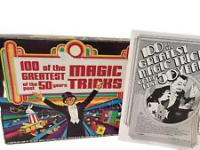 Vintage 1975 MINT Complete 100 Of The Greatest Magic Tricks Of The Past 50 Yrs picture