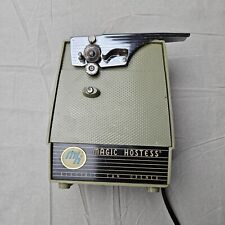 70'S Vintage Magic Hostess Electric Can Opener Sharpener Avocado Green 5752A picture