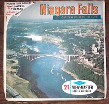 Vintage 1960s View-Master Reels Set NIAGARA FALLS CANADIAN SIDE Packet A656 picture