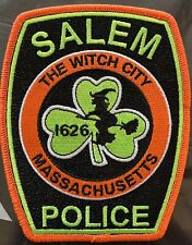 Shamrock Salem Massachusetts Police Patch picture