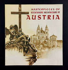 1960s Austrian Ecclesiastic Architecture Masterpieces Vintage Travel Booklet picture