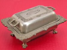 Vintage Decorative Metal Trinket Box Made in Occupied Japan picture
