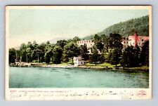 Lake George NY-New York, Marion House, Antique, Vintage c1906 Souvenir Postcard picture