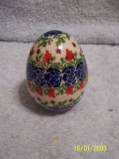 Boleslawiecka Ceramika Decorative Easter Egg 3
