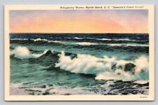 Linen Whispering Waves Breakers Surf Myrtle Beach South Carolina P634 picture