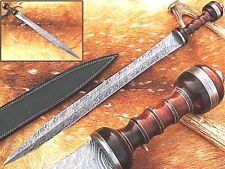 Customized hand crafted Knife king's Damascus Steel Gladiolus Sword picture