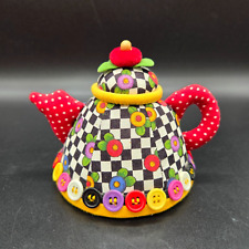 Mary Engelbreit Teapot Pin Cushion 2001 picture
