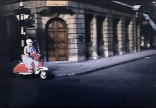 S20 UK England London Woman Lambretta Scooter Bike 1960 35 MM Slide Photo picture