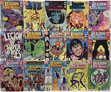 DC Comics - Legion Of Super-Heroes 2nd Series - Comic Book Lot Of 15 picture