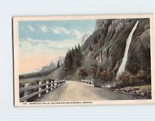 Postcard Horsetail Falls Columbia River Highway Oregon USA picture