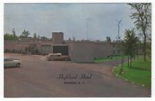 Massena, New York, Vintage Postcard View of Highland Motel picture