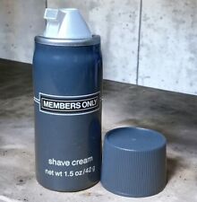 Vintage Members Only Mens Shaving Cream 1.5 oz 42g - Travel Size 80s picture