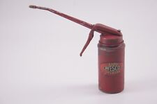 Vintage Red WESCO Pump Oil Can Birmingham England picture