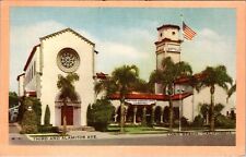 Long Beach, CA Mottell's Mortuary & Chapel Third & Alamitos Postcard H638 picture