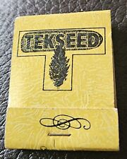 Vintage Tekseed Matchbook picture