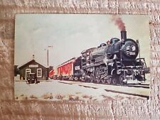 MILWAUKEE ROAD'S COPPER COUNTRY LIMITED.VTG RAILROAD POSTCARD*P23 picture