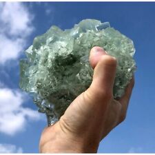 The Gentle Healer Raw Natural Green Fluorite Crystal picture