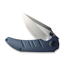 WE Knives Riff-Raff 22020B-2 Blue Titanium CPM-20CV Stainless Pocket Knife picture