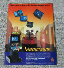 11- 8 1/4''. Vindicator Atari arcade video game AD FLYER picture