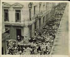 1933 Press Photo Debris at the President's Palace in Havana, Cuba after the riot picture