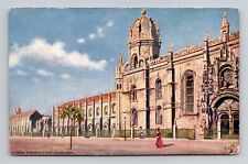Postcard Convento dos Jeronymos de Belem Lisbon Portugal, Tuck Oilette L19 picture