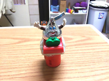Vintage 2000 Hershey's Kiss Sledding Christmas ToyH.F.C Red, Silver, Green  picture