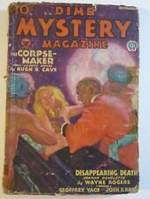 Dime Mystery Magazine Nov. 1933  FR picture