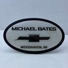 Michael Bates Chevy Dealership Woodhaven, MI Plastic Hitch Cover Michigan picture