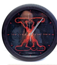 Vintage  X Files 1995 Centric Wall Clock The Truth Is Out There Works  picture