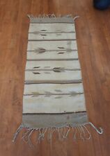 Antique Native American Rug/saddle Blanket weaving Original Indian Rug  picture